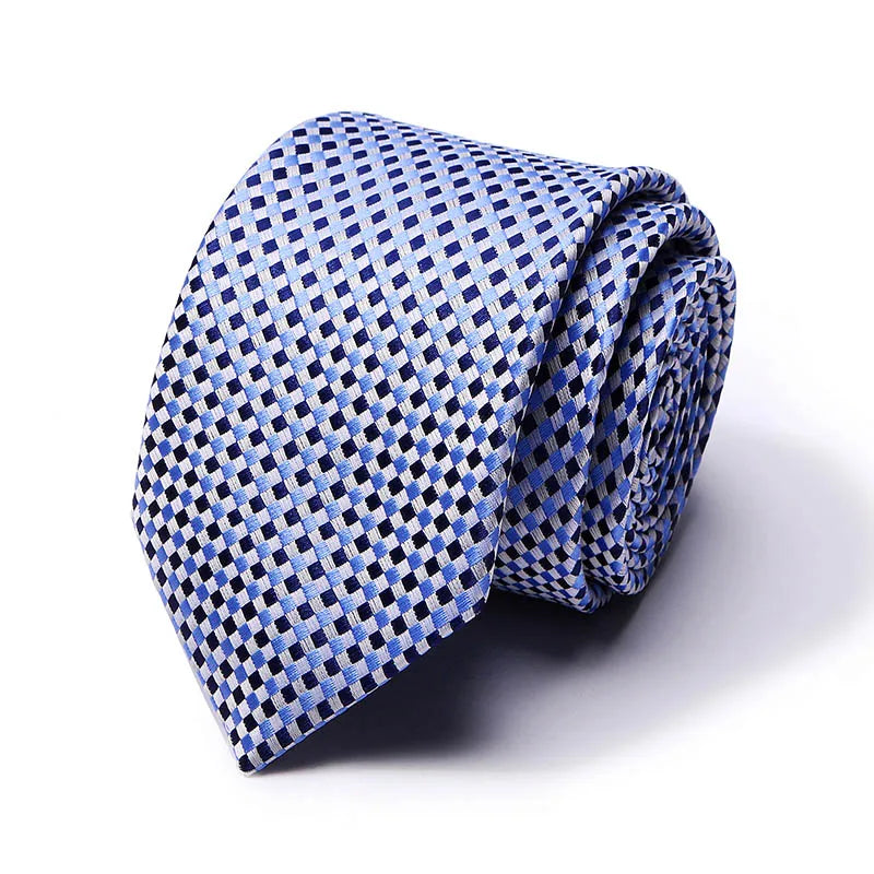 Brand Ties for Men Floral Cotton Wedding Black Tie 7cm Gravatas Corbatas Fashion Casual Printed Tie Necktie Cravate