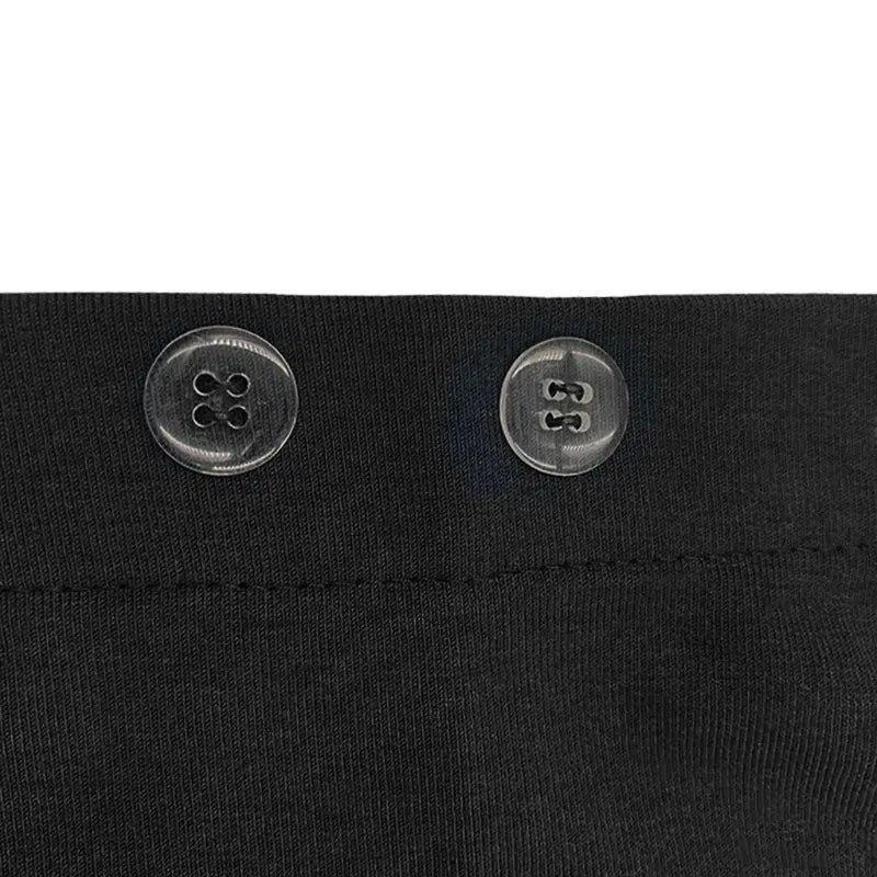 Maternity Pregnancy Waistband Belt Soft Adjustable Elastic Pants Lengthening Waist Extenders Button Mother Loose Pants Belt