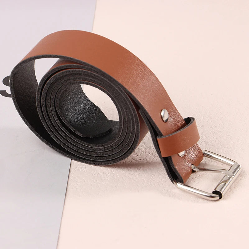100cm kids belt PU Leather ceinture enfant Waist Belt Straps Boys girl Children Clothing children's accessories baby gift