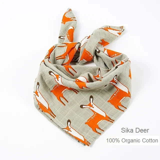 Newborn Blankets Bamboo Bath Towel Baby Swaddle Kids Muslin Organic Cotton Fabric Super Soft Burp Cloth Monthly Wrap 60*60 CM