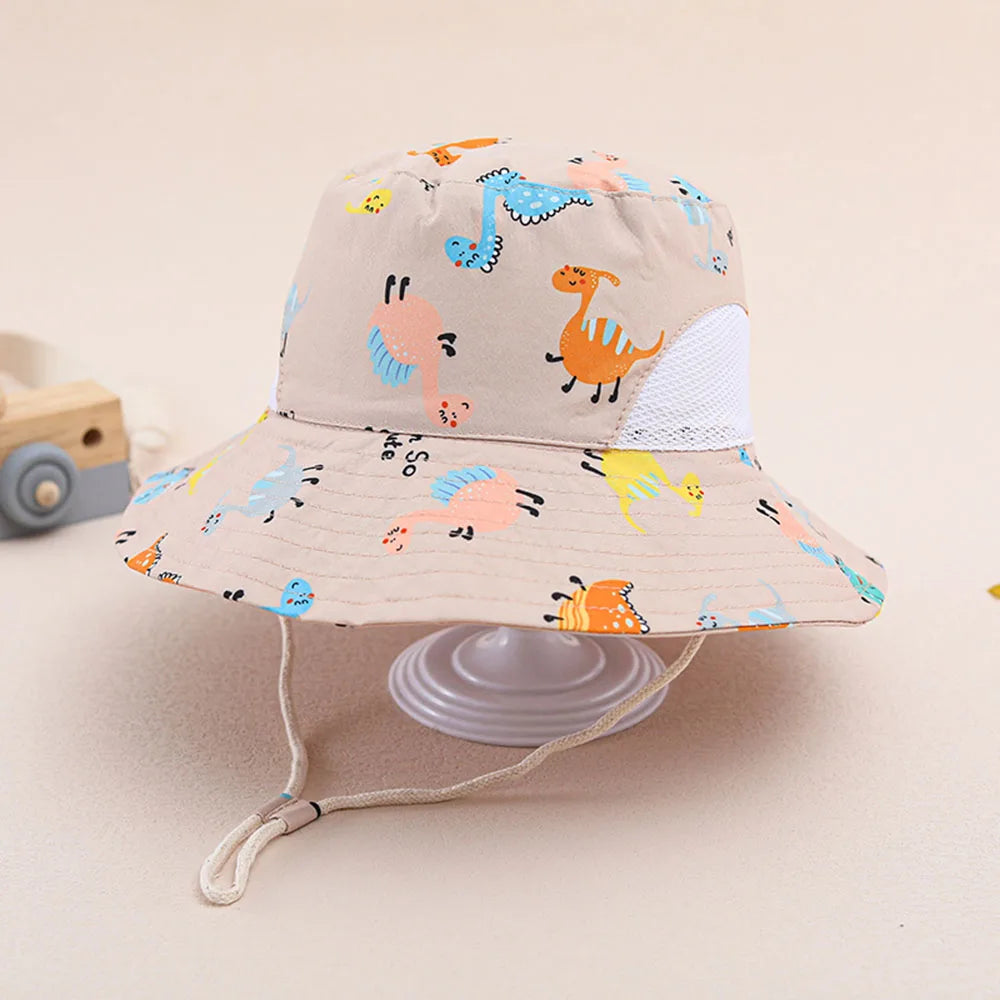 new sunshade hat baby hat summer sun hats children's hats visor hat Baby Sun hat children Mesh breathable fisherman hat for kids