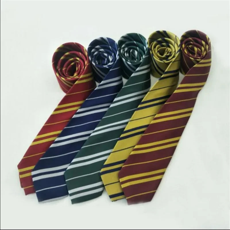 Magic Academy Tie Potter tie for students, zipper ties for boys and girls, magic tie for Cosplay, college fan gift