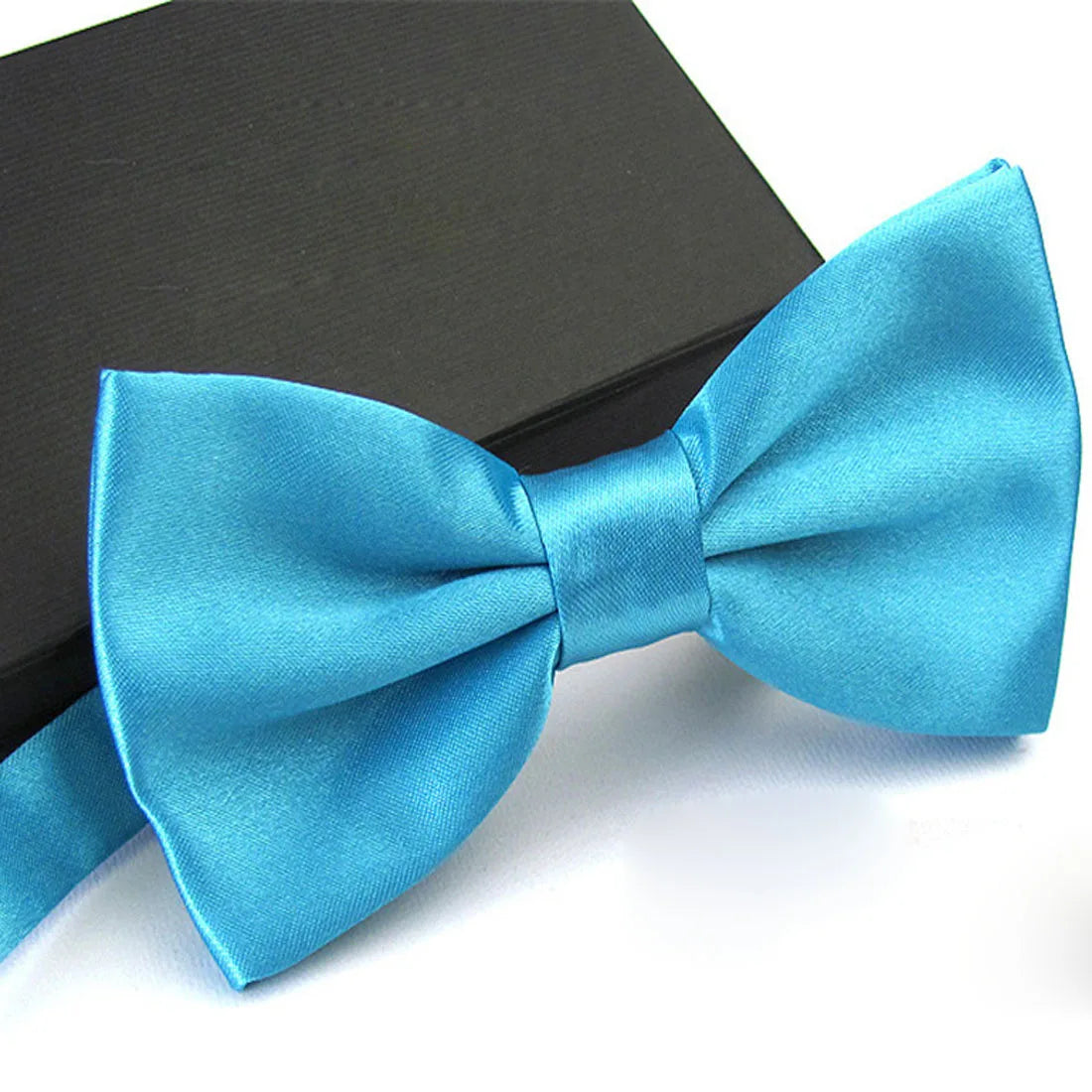 Bow Tie Male Solid Color Marriage Bow ties For Men Candy Color Butterfly Cravat Bowtie Butterflies Classic Kid Boys Bowtie