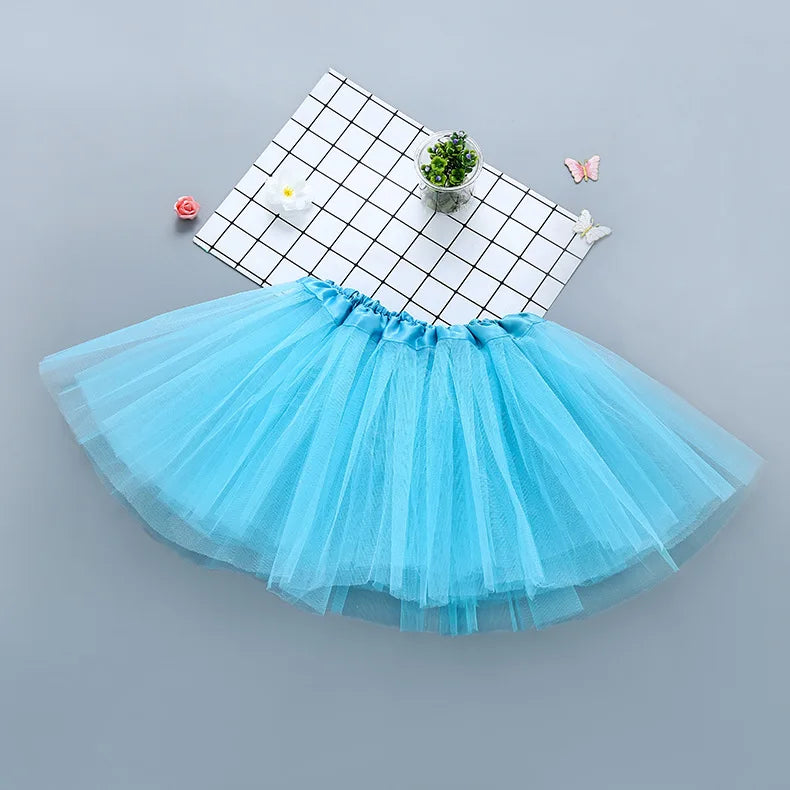 Baby Girl Clothes Christmas Pink Tutu Skirt Kids Princess Girls Skirt Ball Gown Pettiskirt Birthday Party Kawaii Skirts 0-8Y NEW