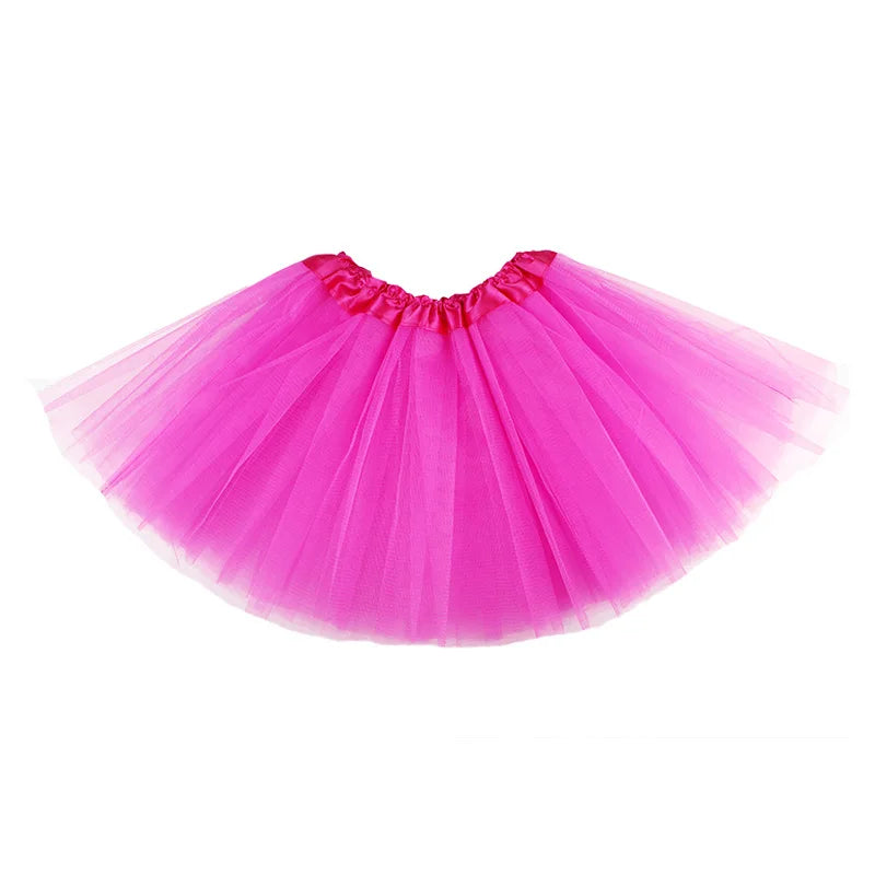 Baby Girl Clothes Christmas Pink Tutu Skirt Kids Princess Girls Skirt Ball Gown Pettiskirt Birthday Party Kawaii Skirts 0-8Y NEW