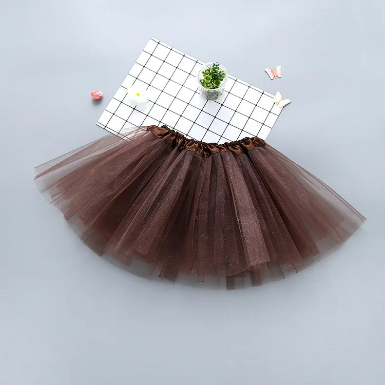 Baby Girl Clothes Christmas Pink Tutu Skirt Kids Princess Girls Skirt Ball Gown Pettiskirt Birthday Party Kawaii Skirts 0-8Y NEW
