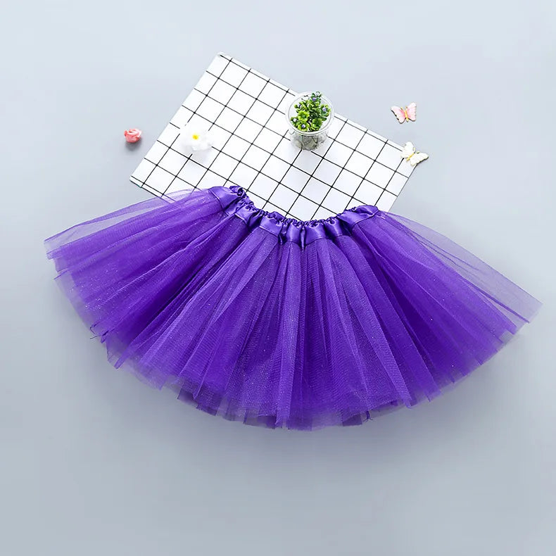 Baby Girl Clothes Christmas Pink Tutu Skirt Kids Princess Girls Skirt Ball Gown Pettiskirt Birthday Party Kawaii Skirts 0-8Y NEW