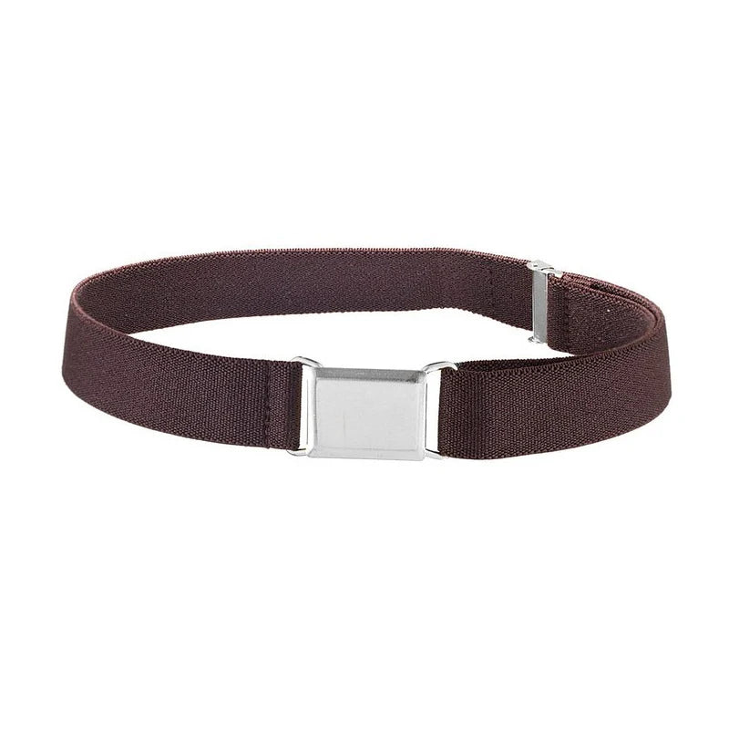 Student Kids Toddler Uniform Belts for Boys Girls Adjustable Stretch Elastic Luxury Brand Belt with Buckle for Kids Waist Belts