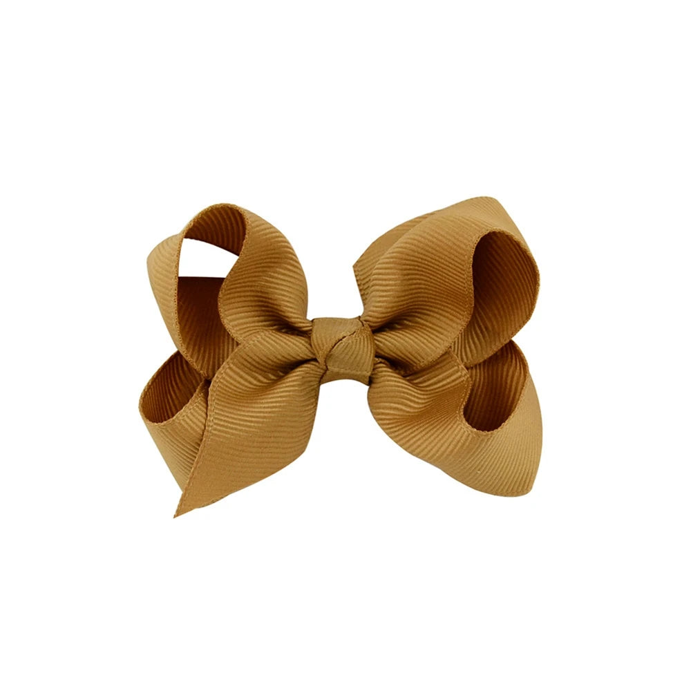 20PCS 3" Handmade Hair Bows for Girls Clips Grosgrain Ribbon Boutique Bow Alligator Hairpins for Children Teens Toddlers Kids