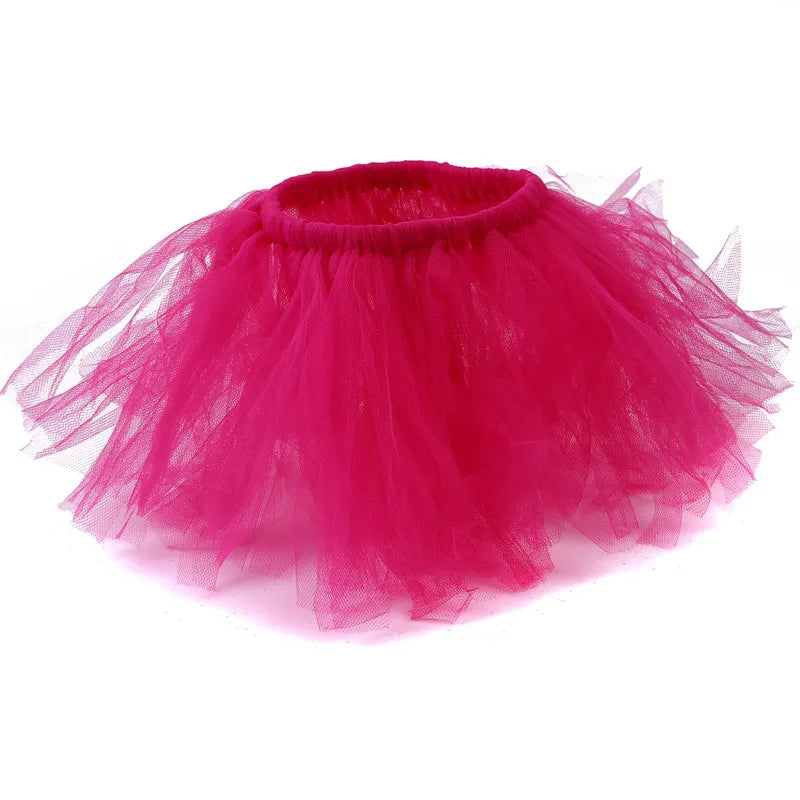 Baby Tutu Skirt Newborn Photography Props Cute Princess Infant Outfit With Flower Headband Accesssories Baby Girls Dress