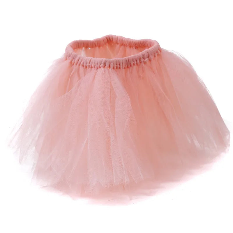 Baby Newborn Photography Props Cute Princess Infant Costume Outfit With Flower Headband Accesssories Baby Girls Dress Tutu Skirt
