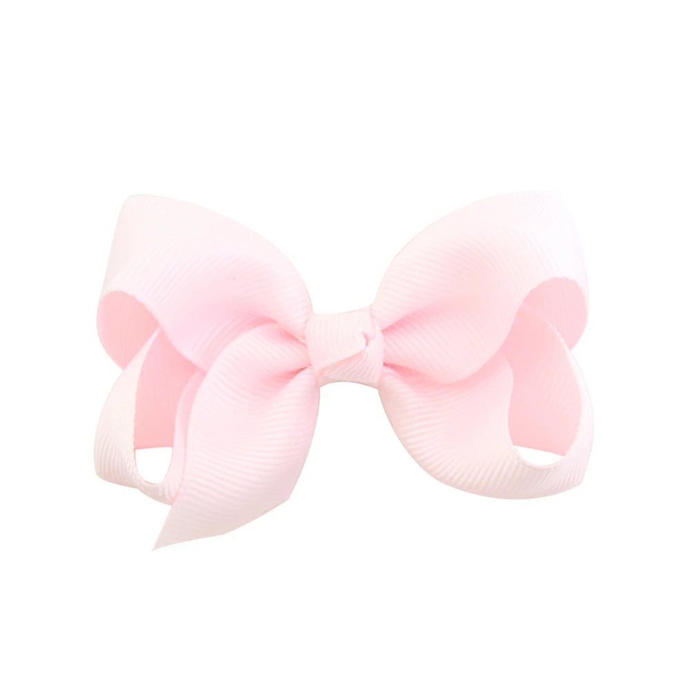20PCS 3" Handmade Hair Bows for Girls Clips Grosgrain Ribbon Boutique Bow Alligator Hairpins for Children Teens Toddlers Kids