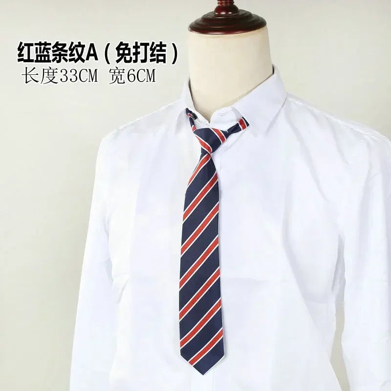 32*6cm Gravata Boys Girls Children's Tie School Class Dance Costume Accessories Band Cartoon Student Tie Necktie Neckcloth Gift