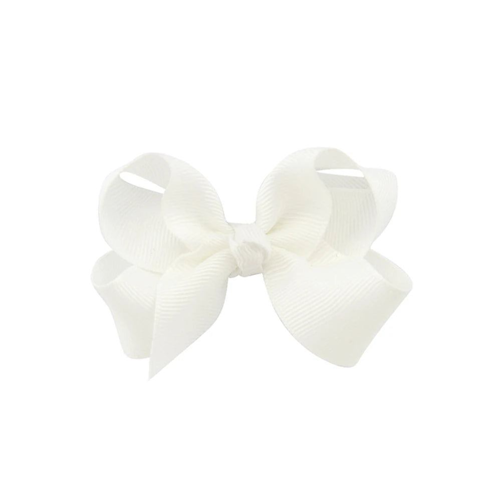 20PCS 3" Handmade Hair Bows for Girls Clips Grosgrain Ribbon Boutique Bow Alligator Hairpins for Children Teens Toddlers Kids
