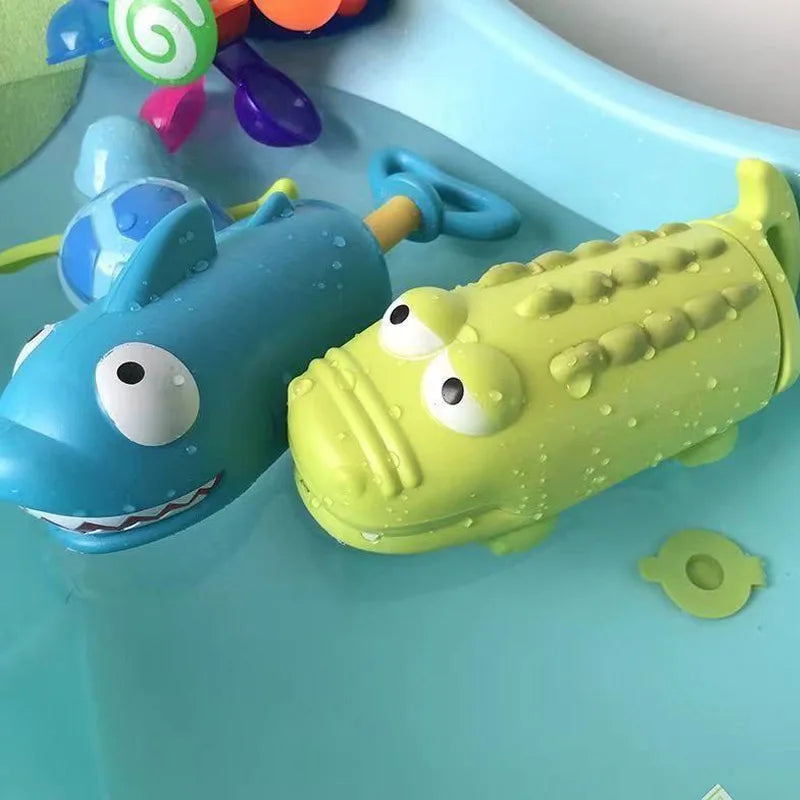 Kids Pool Summer Toys Crocodile Shark Water Gun Bathing Toy Wasser Spielzeug Juguete Agua Brinquedos De Piscina водяной пистолет