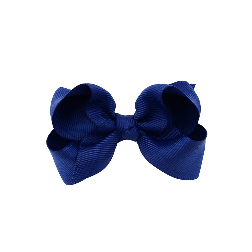 20PCS 3" Handmade Hair Bows for Girls Clips Grosgrain Ribbon Boutique Bow Alligator Hairpins for Children Teens Toddlers Kids