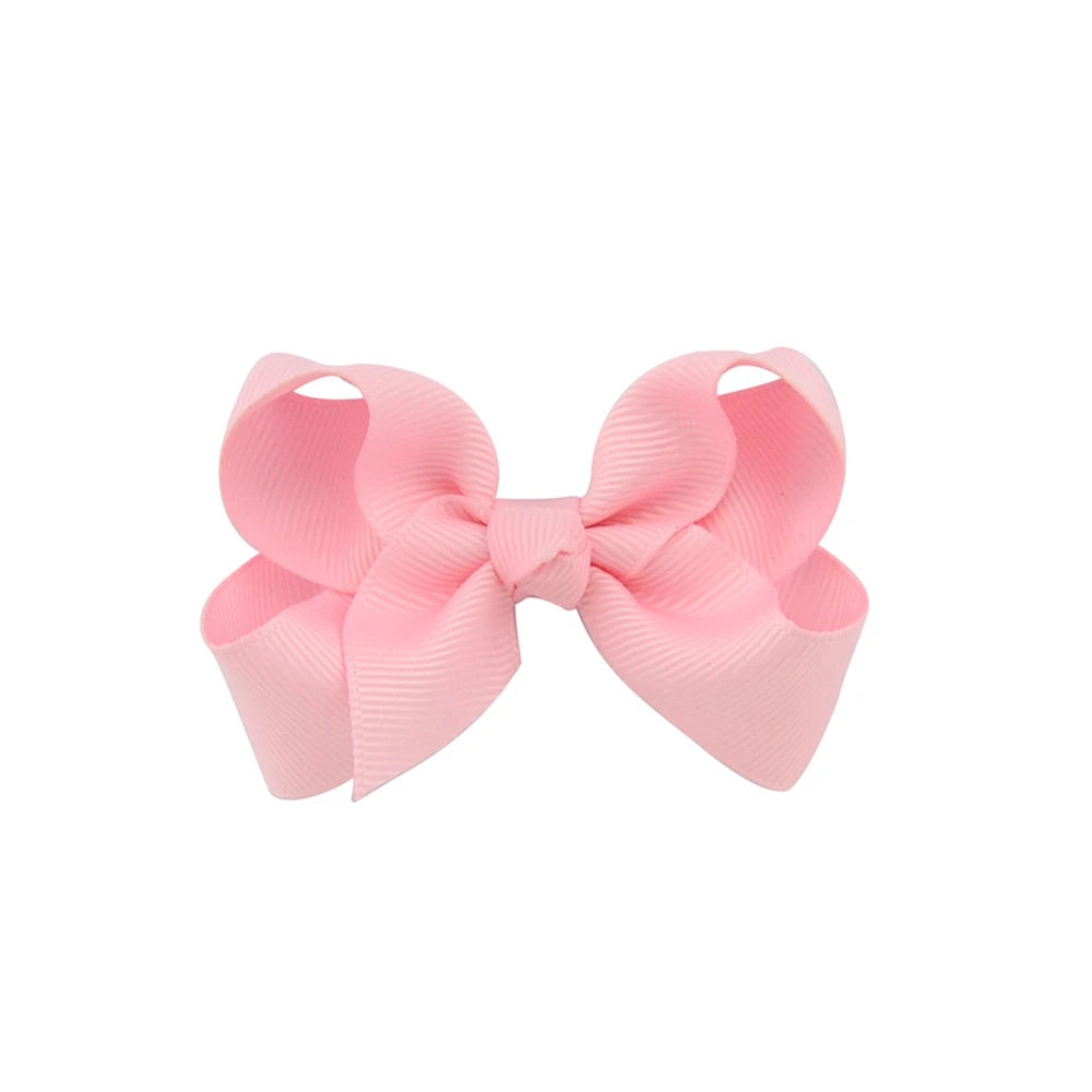 20PCS 3" Handmade Hair Bows for Girls Clips Grosgrain Ribbon Boutique Bow Alligator Hairpins for Children Teens Toddlers Kids