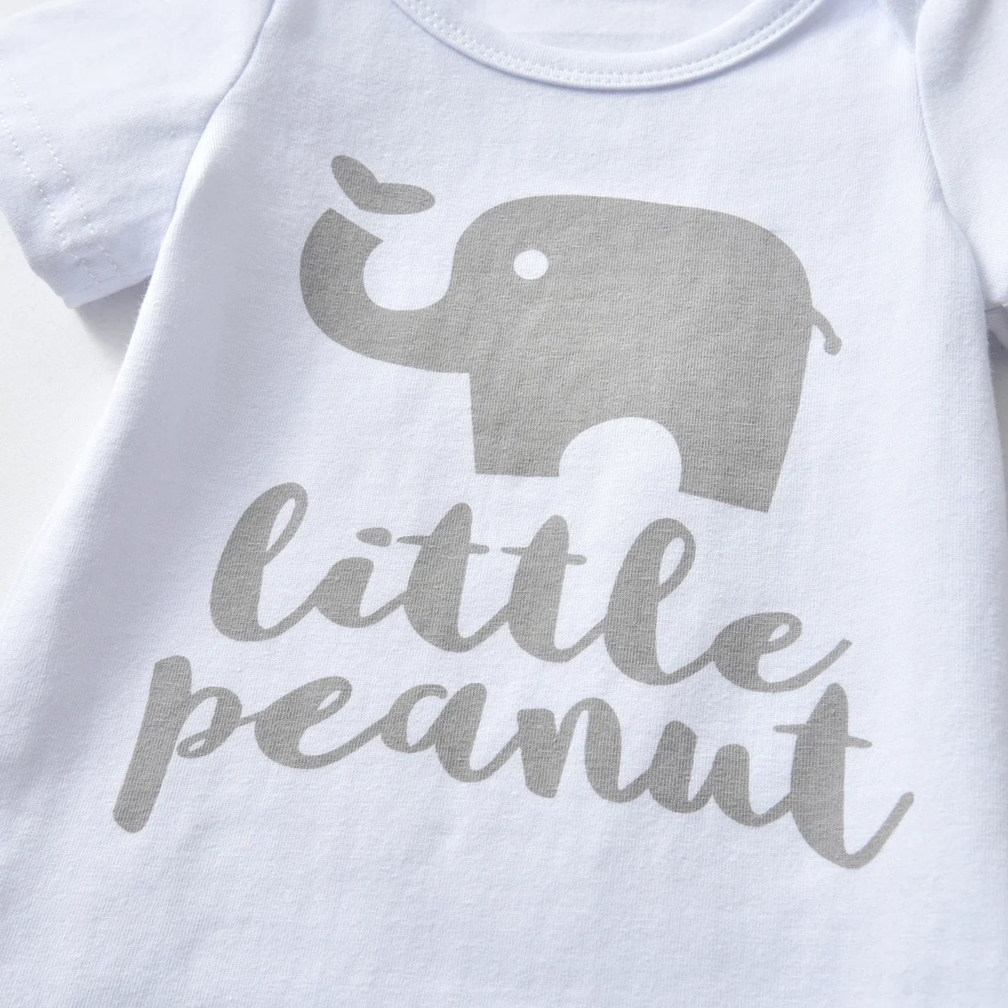 3pcs Newborn Infant Baby Boy Clothes Sets Thin Cotton Cute Printed Short Sleeve Romper Top + Long Pants + Hat Outfit for Boys
