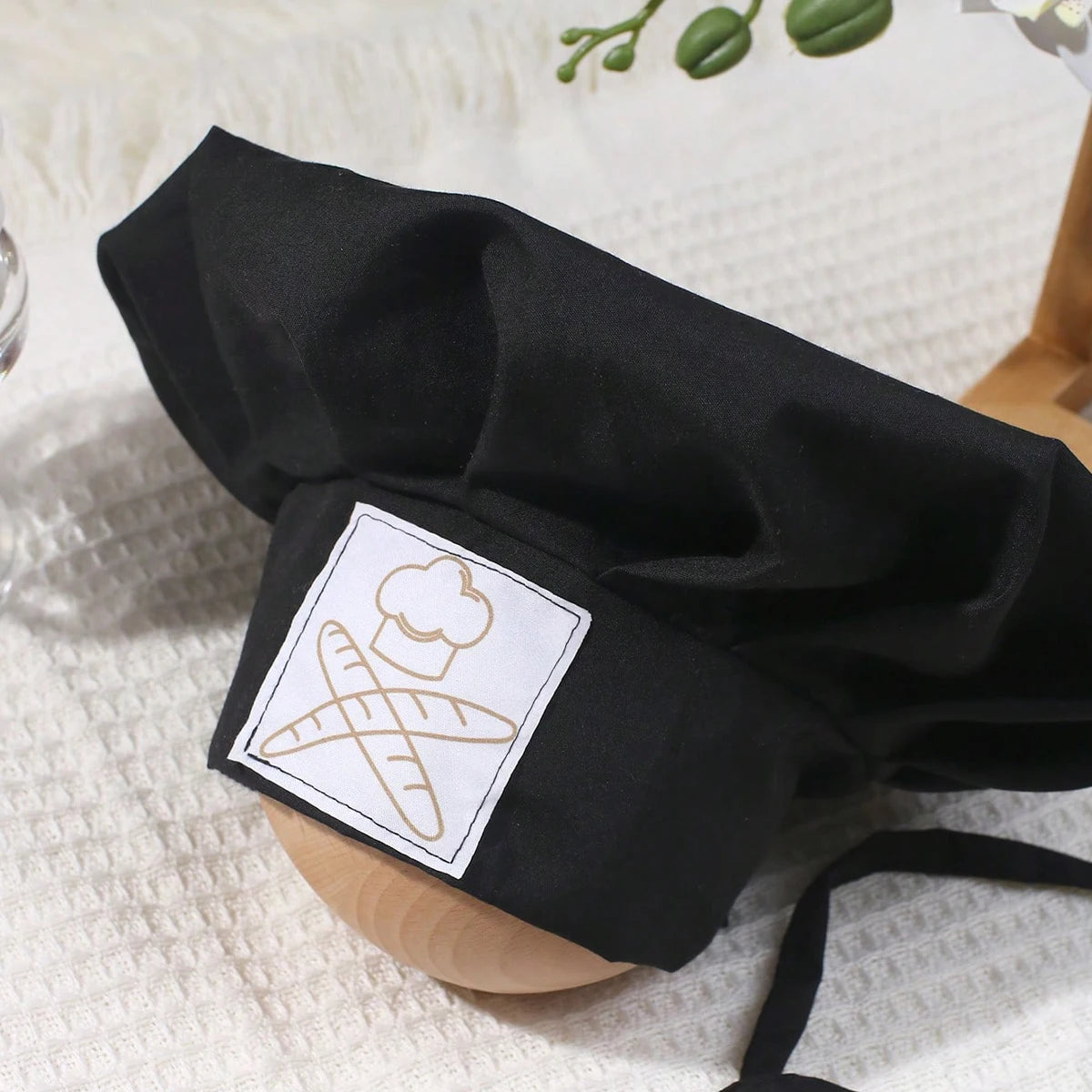 Ylsteed Newborn Chef Set for Photo Shooting Baby Boy Photo Props Bread Print Newborn Picture Idear Infant Photography Outfits