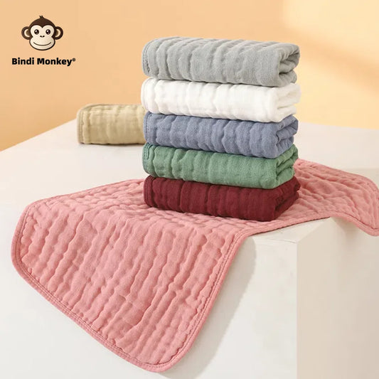 Muslin Burp Cloths 100% Cotton Large 20''x10'' Extra Soft and Absorbent 3 Pack Baby Burping Cloth for Boys Girls
