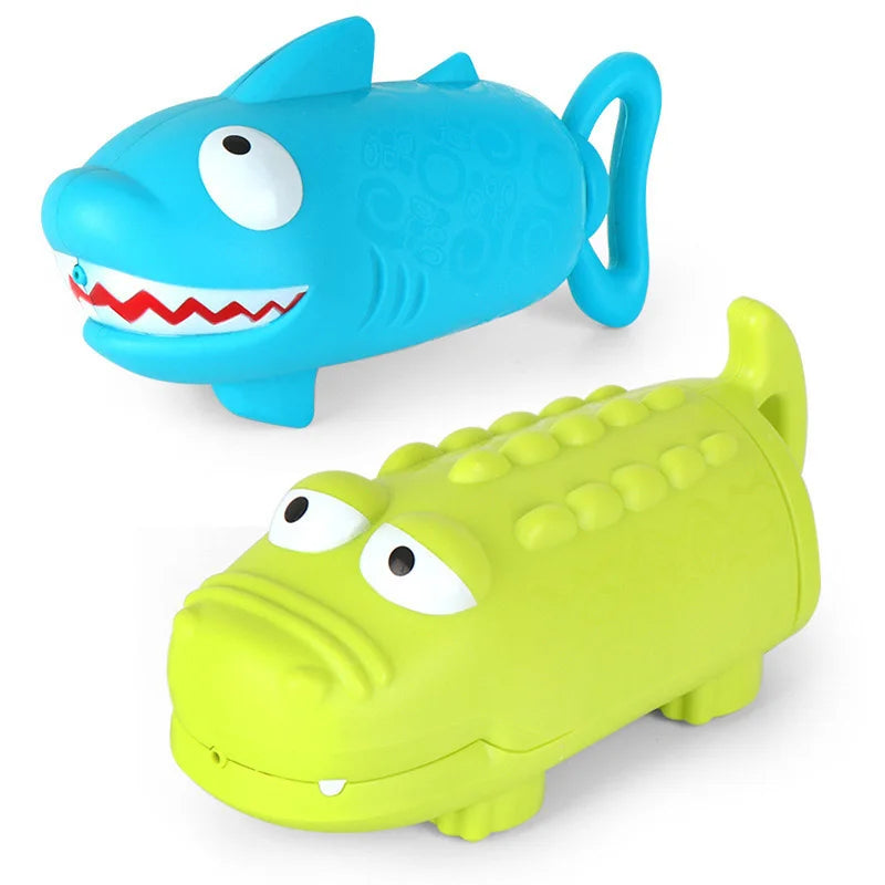 Kids Pool Summer Toys Crocodile Shark Water Gun Bathing Toy Wasser Spielzeug Juguete Agua Brinquedos De Piscina водяной пистолет