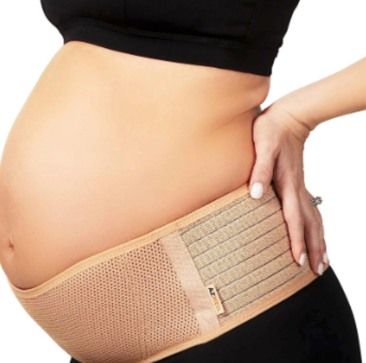 Soft Breathable Pregnancy Maternity Belly Band for Pregnant Women Adjustable Maternity Belt All Stages of Pregnancy  Postpartum