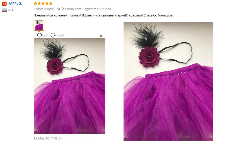 Baby Tutu Skirt Newborn Photography Props Cute Princess Infant Outfit With Flower Headband Accesssories Baby Girls Dress