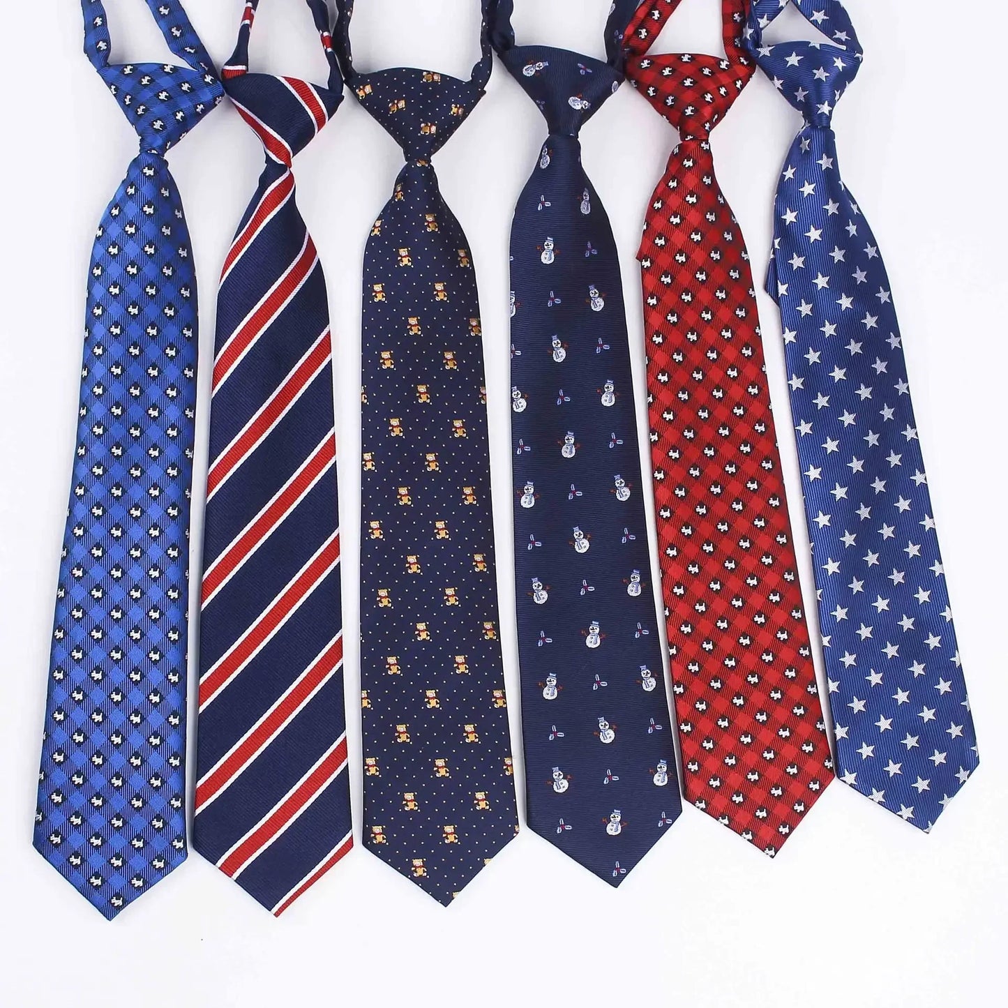 32*6cm Gravata Boys Girls Children's Tie School Class Dance Costume Accessories Band Cartoon Student Tie Necktie Neckcloth Gift