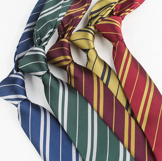 Magic Academy Tie Potter tie for students, zipper ties for boys and girls, magic tie for Cosplay, college fan gift
